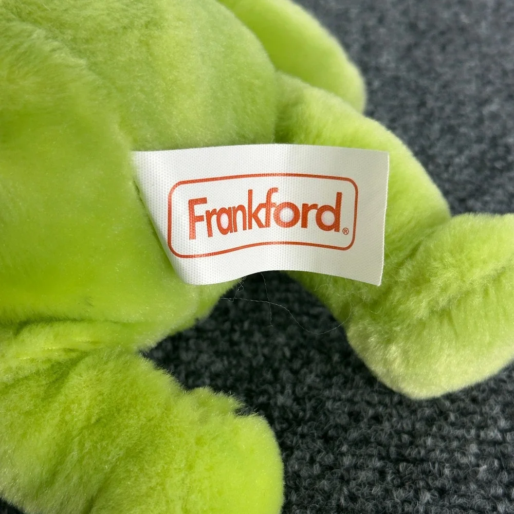 Frog Lovers Plush Lot of 4 Stuffed Animals Green, Webkinz, Ganz, Frankford